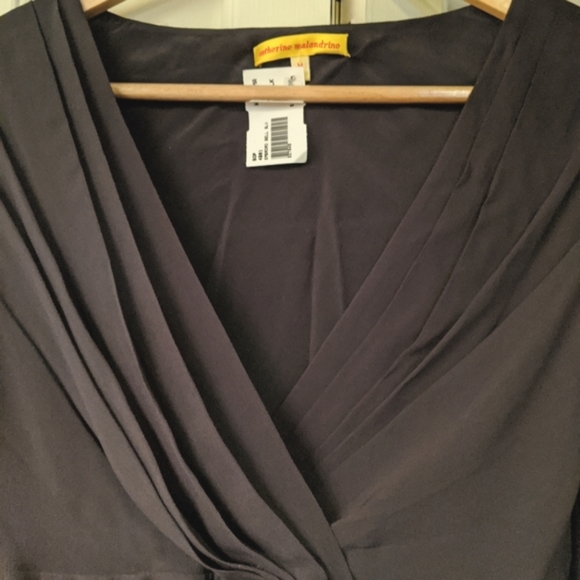 Catherine Malandrino Embroidered Silk Top NWT - Picture 2 of 6